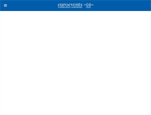 Tablet Screenshot of euroevents.com